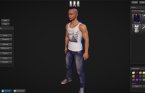 Creer des gars virtuel en 3DXChat jeu XXX