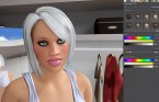 Creer le modele virtuel et baiser MMO porno